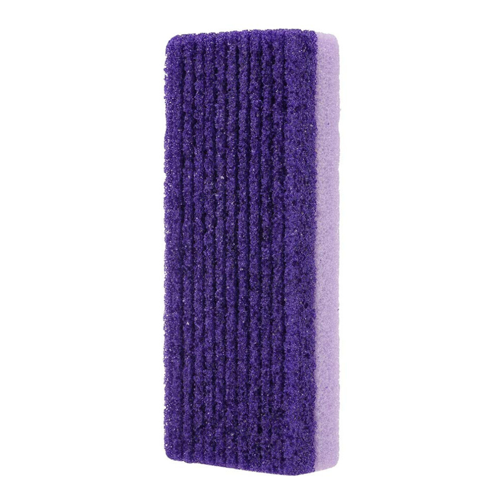 Pedicure Scrubber, Two-in-One Design Callus Exfoliate Stone Ensures Safe And Efficient Hard Skin Removal For Feet, Hands And Elbows, Ergonomically