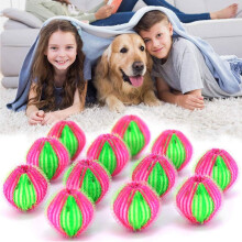 Laundry Companion For Pet Owners, Durable Dryer Balls Remove Pet Hair, Enhance Washing Efficiency, Non-Toxic, Hypoallergenic, Reusable Alternative