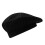 Japanese Style Wool Blend Beret Warm Soft Comfortable Hat-Black 1