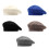 Stylish Autumn Beret Soft Wool Blend Winter Hat-Dark Grey 2
