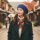 Stylish Autumn Beret Soft Wool Blend Winter Hat-Dark Grey 6