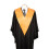 Prom V Cut Graduation Stole Premium Thick Satins Academic-White 5