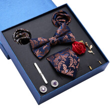 9PCS Men's Fashion Neck Tie Set with Pocket Square Tie-LB191