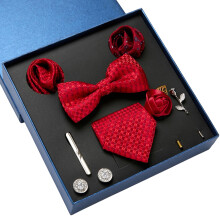 9er-Pack Herren-Krawattenset mit Blumenmuster und-LB179