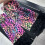 1 paar luipaardprint pluche beenwarmer verstelbare-Paars 6