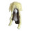 Lovely Ear Flap Hat Windproof Plush Trapper Hat For-Yellow 1