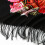 Écharpe confortable en cachemire, Design religieux-Rose 5