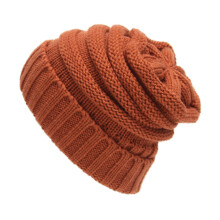 Womens Beanies for Winter Comfortable Beanies for-rust red