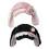 Stylish Octagonal Beret Hat With Strawberry and Long-Pink 4