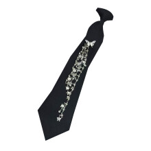 Strass vlinder kwastjes stropdas nek-vlinder waterval 28CM