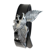 Practical Western Themed Belt For Men Women Lightweight PU-C