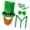 Casque de lutin vert unisexe, accessoire de Costume de-ensemble 1