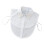 Stylish Detachable Collar with Artificial Pearls Design-White 1