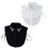 Stylish Detachable Collar with Artificial Pearls Design-White 2