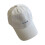 Adjustable Baseball Hat With Embroidered Lettering For-White 1