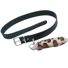 Modern PU Casual Belt With Ergonomic Buckles Lightweight-B