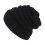 Comfortable Unisex Beanies Hat Suitable for Various-Black 1