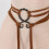 Historical Theme Rope Belt With Braided-bronze thread green 5