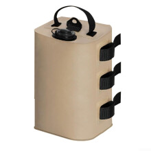 10L Water Fillable Tarpaulin Weight Bag 500D PVC Load Bearing Sandbag For Tent Canopy Khaki Windproof