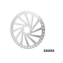 Hydraulic Disc Brake Rotor 203mm Stainless Steel 6Bolt for Mountain Bike Enhanced Braking Power