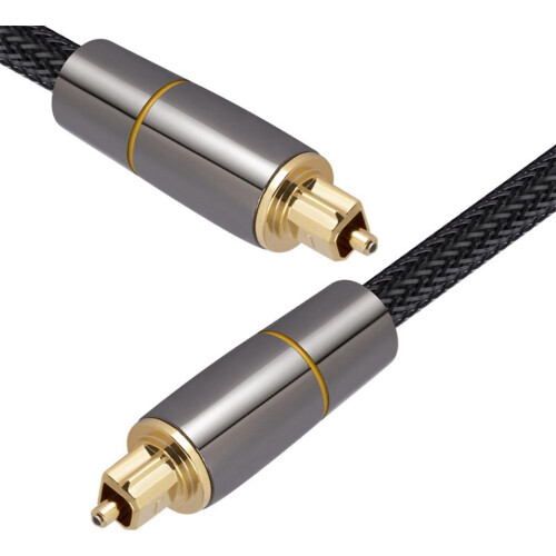 Optic Audio Cable 1M Optical Cable For Amplifiers Players Soundbars 2