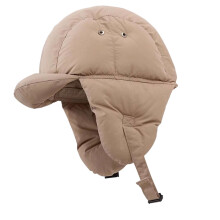 Thickened Polyester Winter Hat Protective Ear Flap Men-Khaki