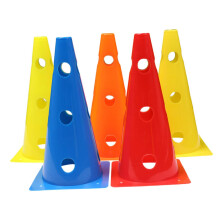 5pcs Flexible Soccer Training Cones for Football Agility, Coordination, Balance - Durable Sports Markers