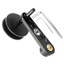 Bicycle Chain Tensioner Strength Adjuster, Durable SingleSpeed Converter, Black
