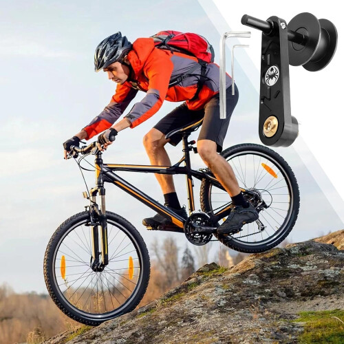 Authentic Chain Guide, Tension Solution for Bicycles Black A 2