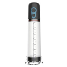 Electric Male Enhancer Vacuum Air Pump Black Soft Rubber Adjustable Strong Suction Enlargement Tool