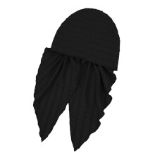 Chemo hoofddoek mutsen hoed voor buitenfeest foto-Zwart