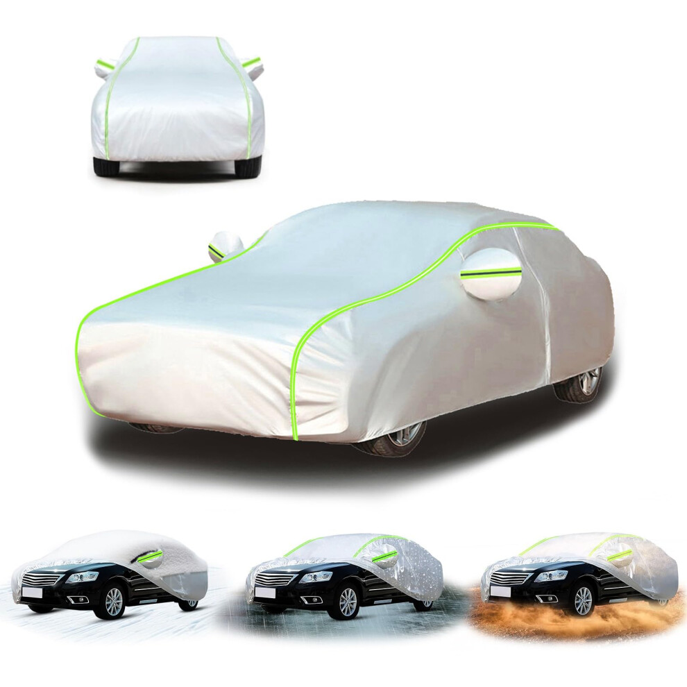 Car Tarpaulin Sturdy Cotton, Allweather Protection, Garage Cover, Waterproof Outdoor Car Cover 9199774502108