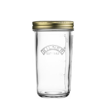 Kilner Wide Mouth Preserve Jar 0.5L (500ml) Glass Storage Jar with Vac