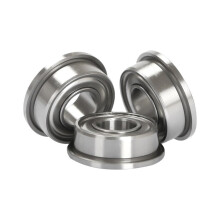 Miniature Flange Bearings F603/F604/F605/F606/F607/F608/F609 Series Speed Flanged Ball Bearings 10Piece