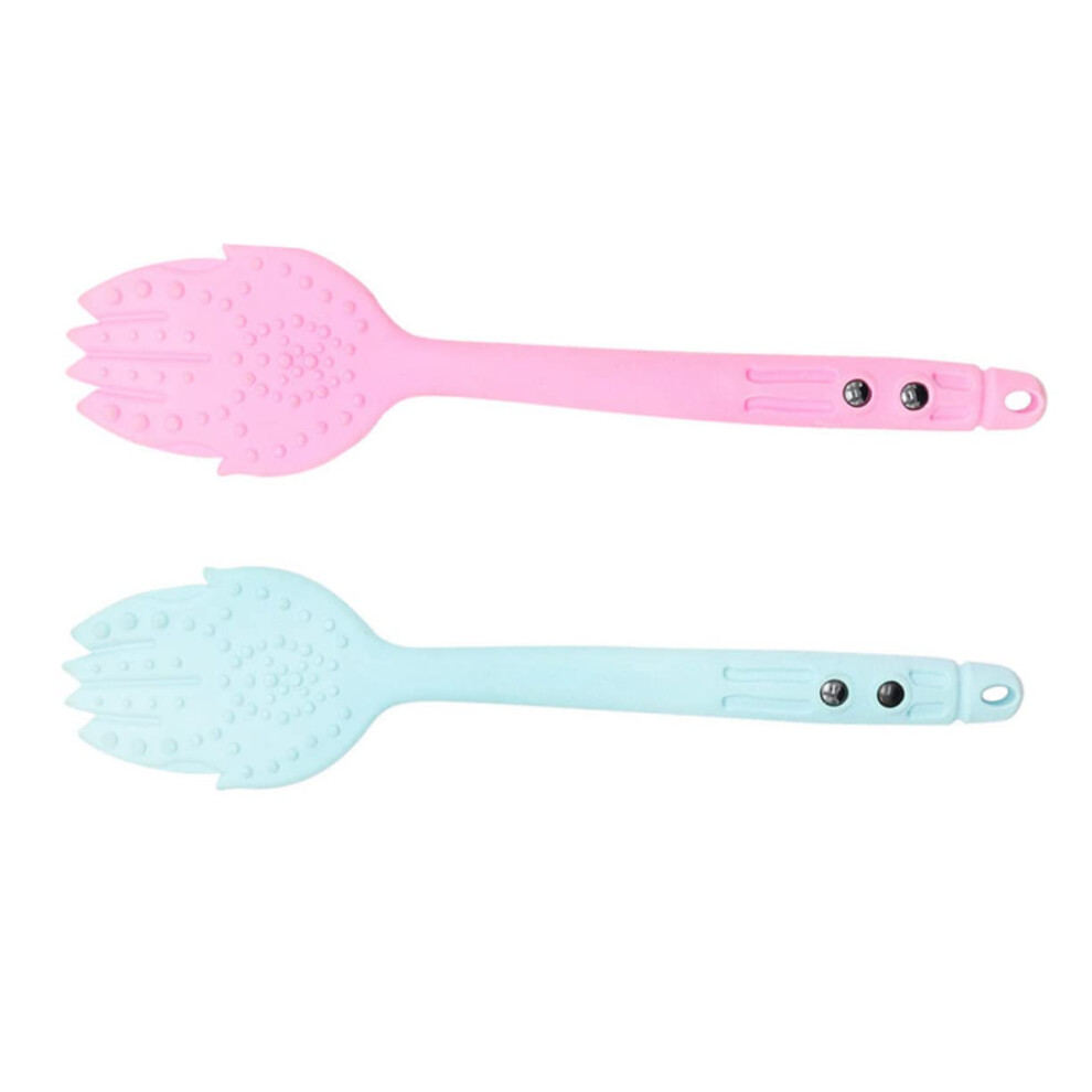 Massage Hammer and Manual Massage Bat Set â Acupoint Therapy for Back Neck Legs â Ergonomic Grip