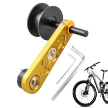 Chain tensioner for bicycles strength chain guide Durable adjuster, Singlespeed converter Golden A