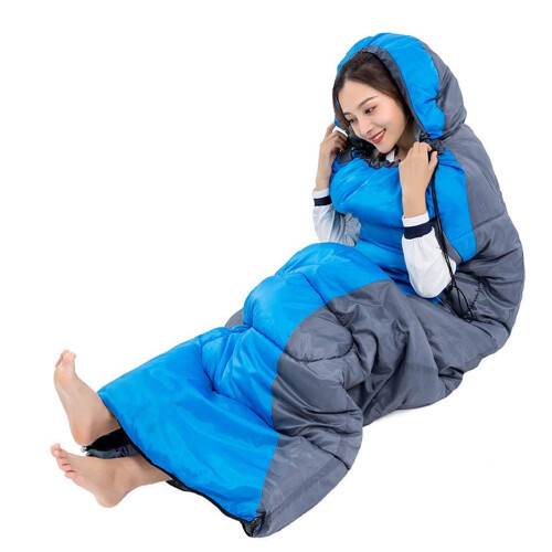 Waterproof Envelope Sleeping Bag, Portable, Lightweight, Warm 4Season Sleeping Bag with Compression Sack