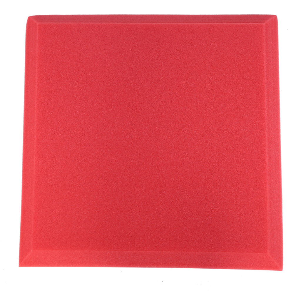 Versatile Installation, Fire Retardant Acoustic Treatment Yellow 5Cm X 50Cm X 50Cm Acoustic Foam Panels For Home Studio Office (6Pcs) 9148971641400
