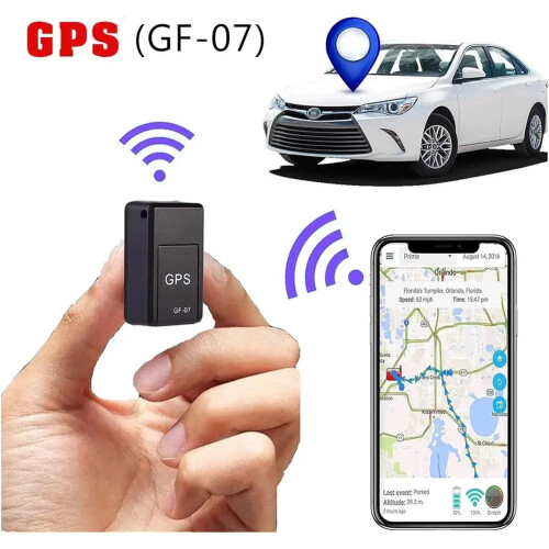 GF07 GPS Car Tracker Mini RealTime Tracking AntiTheft Magnetic Mount For SIM Messaging 2