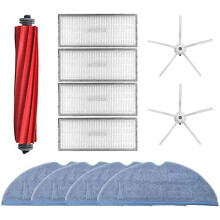 Paño reutilizable para aspiradora y mopa para suelos duros, almohadilla suave de microfibra para las series S7/S7+/S7MaxV, accesorios lavables para