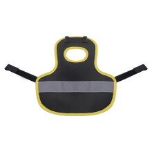 Hen Saddle Apron Cotton Reflective Standard Size For Chickens Black Poultry Protection