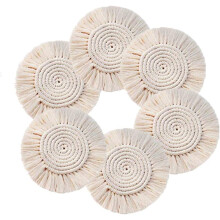Saugfähige Platzsets, Boho-Wohndekoration im Vintage-Look, elegantes, stilvolles Design für vielfältige Anwendungen, darunter Untersetzer für
