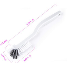 Mago de la limpieza sin esfuerzo, cepillo para platos de cerdas rígidas y anchas para todo tipo de superficies, cepillo de fregar multiusos con