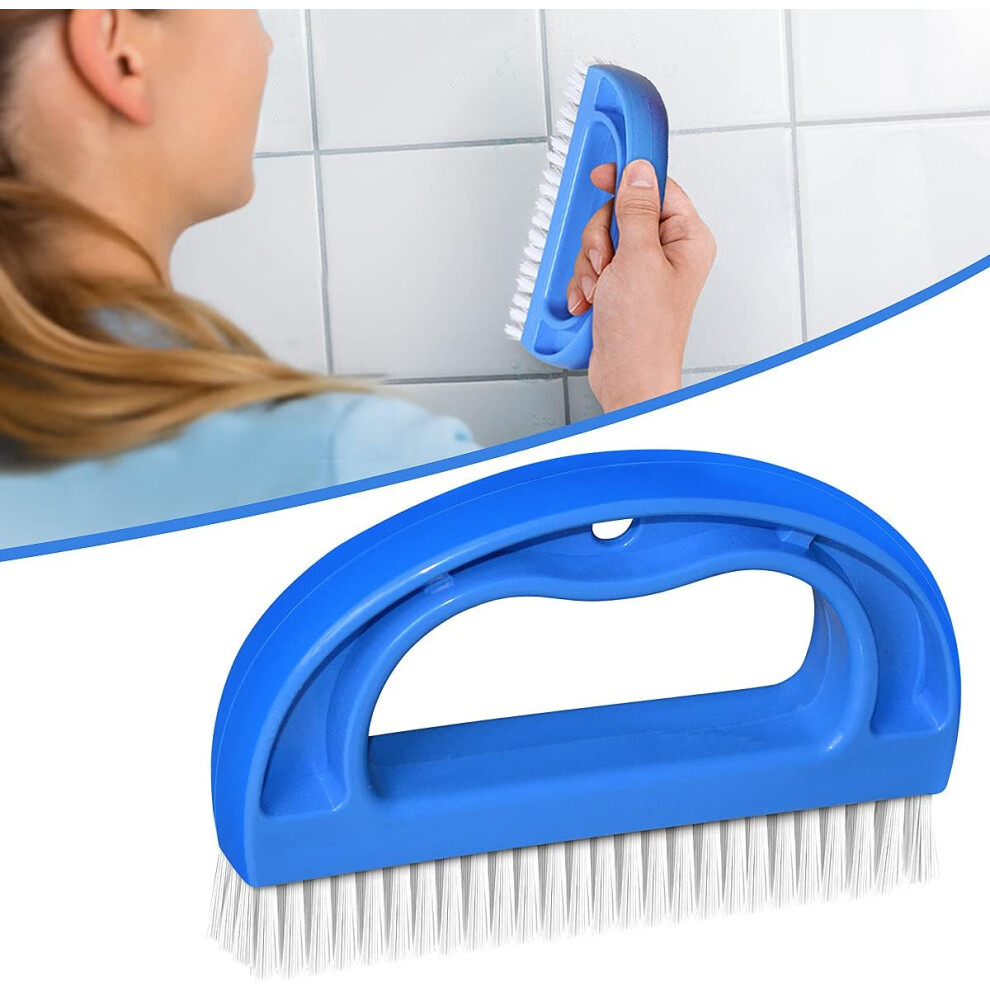 Blue Nail Grooming Kit With Perfect-Grip, Ergonomic Handle For Unmatched Cleaning Efficiency, Hard Bristles To Tackle Stubborn Grime (Blue)