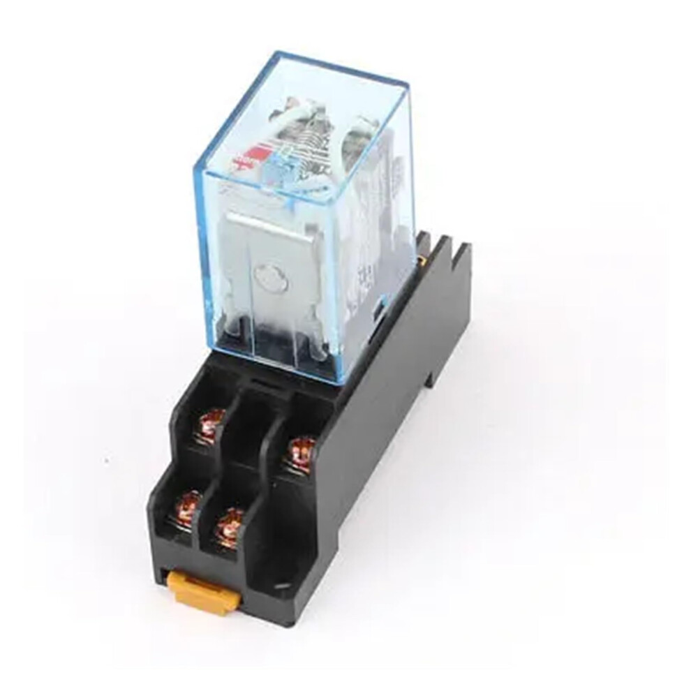 Ac 110V Coil Power Relay 10A Dpdt Ly2nj With Ptf08a Base Ref: 1712 9412369201935