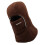 Bequemer Gesichtsmaskenhut, winddichter Gesichtsschutzhut-Kaffee 1