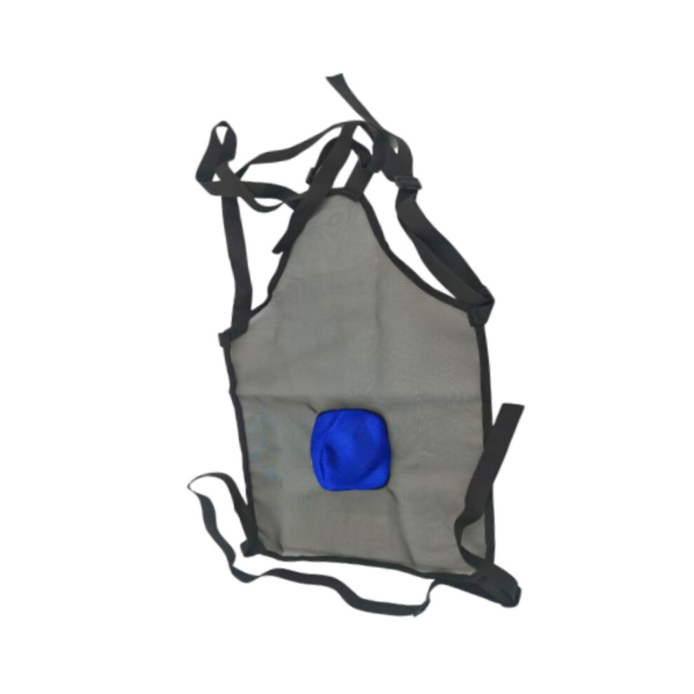 Livestock Mating Apron For Dwarf Goats With Wear Resistant Mesh Gray Blue Adjustable Size, Nylon Mesh, Gray Blue Color 9382693021120