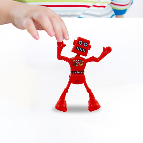 Windup Toys, Dancing Robot, Fun Interactive Portable WindUp Toy, Colourful Dancing Movement 1