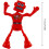 Windup Toys, Dancing Robot, Fun Interactive Portable WindUp Toy, Colourful Dancing Movement 5