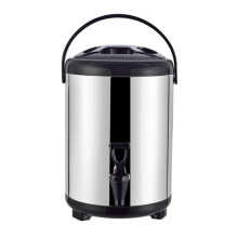 Stainless Steel Airpot with Pump, Large Capacity Vacuum Insulated Beverage Dispenser for Parties